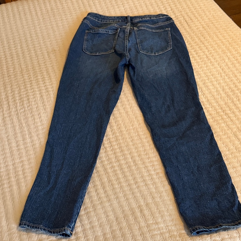 Old Navy Classic Blue Jeans Size 6 - Picture 3 of 4